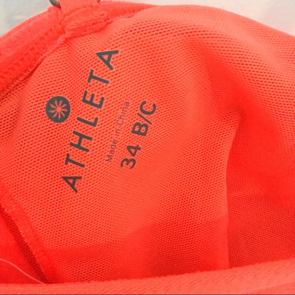 NWT Athleta Florescent Tankini Top - Picture 5 of 8
